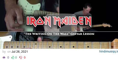 Iron Maiden - The Writing On The Wall Guitar Lesson pagalworld mp3 song download