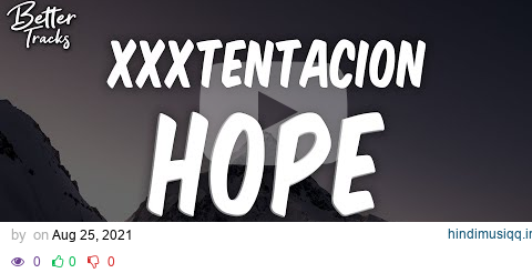 XXXTENTACION - Hope (Clean) (Lyrics) 🔥 (Hope Clean) pagalworld mp3 song download