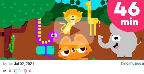 WILD ANIMAL SONGS FOR KIDS 🐘🐒🦒 + More Adventure Songs | Lingokids pagalworld mp3 song download