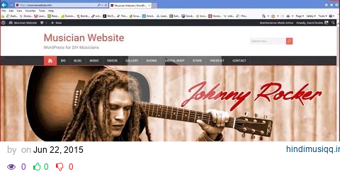 Build a FREE WordPress Musician Website Part 3 of 3 pagalworld mp3 song download