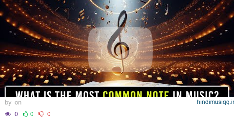 Discover the Most Common Note in Music pagalworld mp3 song download