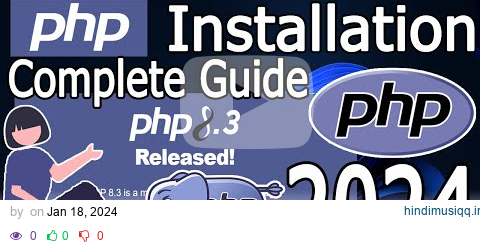 How to install PHP on Windows 10/11 [2024 Update] Demo PHP Program pagalworld mp3 song download