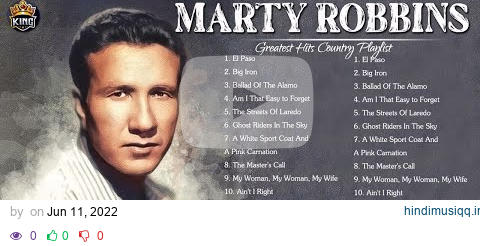 The Best Songs Of Marty Robbins - Marty Robbins Greatest Hits Full Album pagalworld mp3 song download