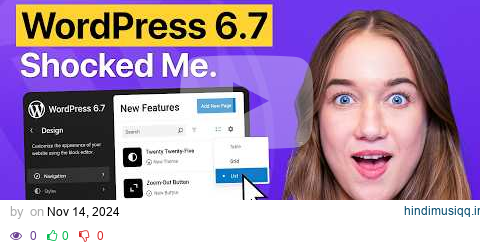 WordPress 6.7 Update Must-Know New Features Explained pagalworld mp3 song download