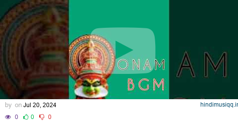 Onam Flute Music | Onam Theme Song | Onam Ringtone | Para Niraye Ponnalakkum /vidyasagar pagalworld mp3 song download