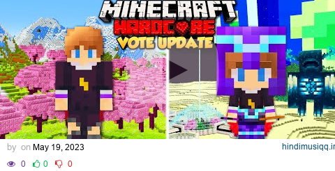 I Survived 100 Days in Minecraft's VOTE Update pagalworld mp3 song download