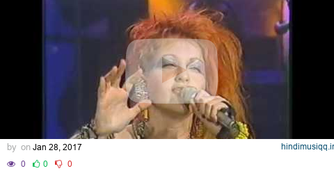 Cyndi Lauper "Time After Time" The Tonight Show - March 1st, 1984 pagalworld mp3 song download