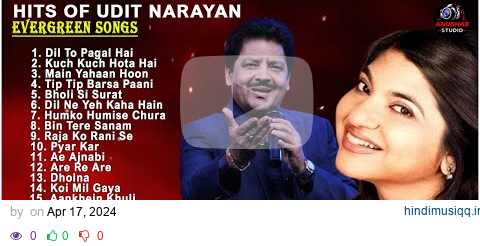 Udit Narayan 90s Hit Love Hindi Songs Alka Yagnik & Kumar Sanu 90s Songs #90severgreen #bollywood pagalworld mp3 song download