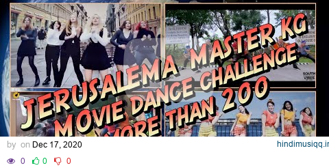 Jerusalema Master KG -  Compil Dance Challenge - More than 200 dances pagalworld mp3 song download