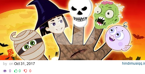 Halloween Finger Family Songs and Spooky Nursery Rhymes For Kids by HooplaKidz Toons pagalworld mp3 song download