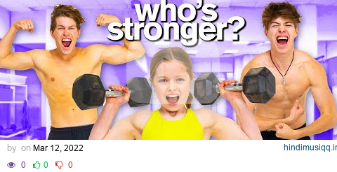 KID vs ADULTS Extreme Strength Challenge ft/ Ben Azelart pagalworld mp3 song download