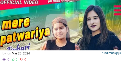 TRANDING MERE PATWARIYA pahari song cover dance 2024 Himachali shootout. pagalworld mp3 song download