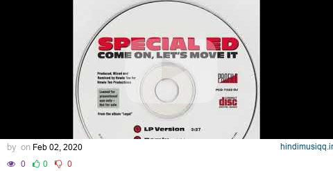 Special Ed - Come On, Let's Move It (Remix) pagalworld mp3 song download