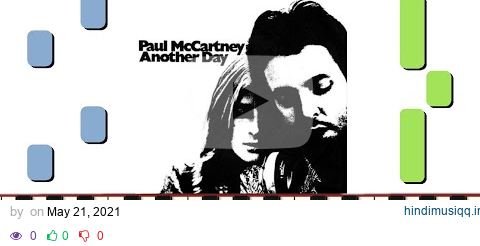 piano tutorial "ANOTHER DAY" by Paul McCartney, 1971, with free sheet music (pdf) pagalworld mp3 song download