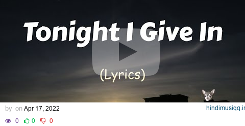 Tonight I Give In (Lyrics) ~ Angela Bofill pagalworld mp3 song download