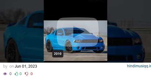 Evolution of foard mustang gt (1964-2023)#cars #evolution #shortvideo pagalworld mp3 song download