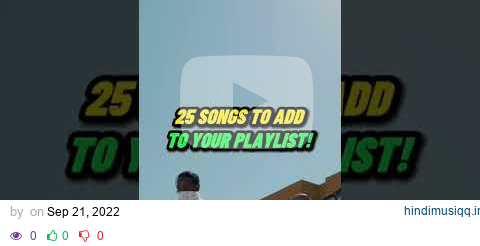 25 Songs to Add to Your PLAYLIST! (Kendrick Lamar, Drake, A$AP Rocky) pagalworld mp3 song download