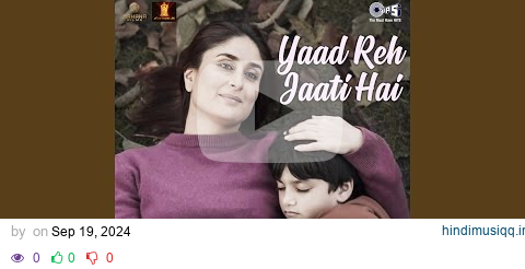 Yaad Reh Jaati Hai (From "The Buckingham Murders") pagalworld mp3 song download