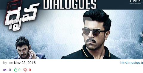 Ram Charan's Dhruva Rocking Dialogues | Back 2 Back | Ram Charan | Rakul Preet Singh | TFPC pagalworld mp3 song download