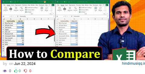 How to Compare Two Excel Sheets and find differences pagalworld mp3 song download