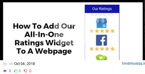 How to Add a Ratings Widget to your Website pagalworld mp3 song download