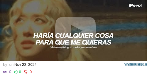 ROSÉ - number one girl (Español + Lyrics) | video musical pagalworld mp3 song download