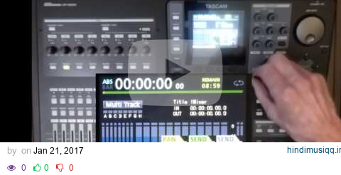 Tascam DP24/32SD Tutorial 3B Using the basic mixer pagalworld mp3 song download