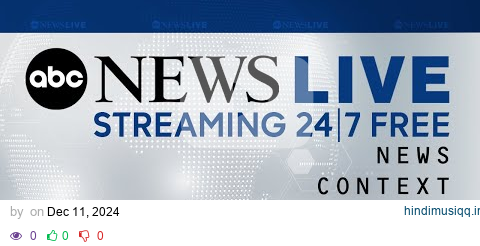 LIVE ABC News Live - Tuesday, December 10 | ABC News pagalworld mp3 song download