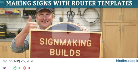 Making Signs with a Router and Templates | Rockler Demo pagalworld mp3 song download