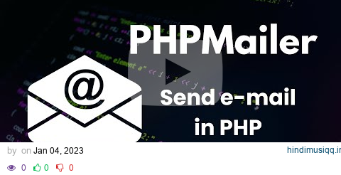 How to Send Email Using PHPMailer in PHP pagalworld mp3 song download