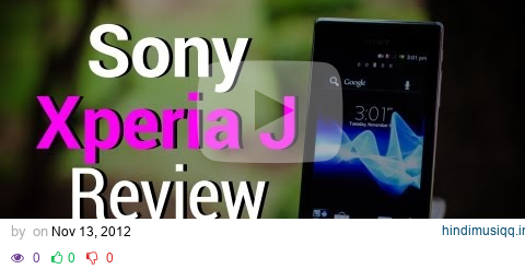 Sony Xperia J review pagalworld mp3 song download