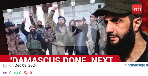 'Jerusalem Next' Syrian Rebels' Big Declaration Against Israel, Message To Gaza | Watch pagalworld mp3 song download