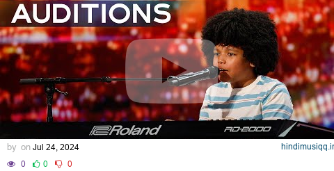 9-Year-Old Journeyy Sings Original Song, "Paradise" | Auditions | AGT 2024 pagalworld mp3 song download