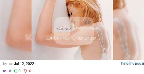 Madonna - You'll See (2022 Remaster) pagalworld mp3 song download