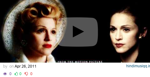 Evita Soundtrack - 11. Don't Cry For Me Argentina pagalworld mp3 song download