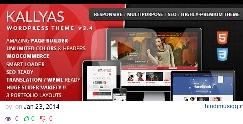 Download 'KALLYAS' Responsive Multi-Purpose WordPress Theme pagalworld mp3 song download