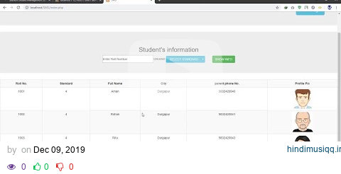 STUDENT DETAILS MANAGEMENT SYSTEM IN PHP | Source Code & Projects pagalworld mp3 song download