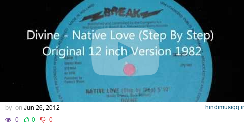 Divine - Native Love (Step By Step) Original 12 inch Version 1982 pagalworld mp3 song download