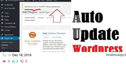 Enable Automatic Wordpress Core Update & Auto Wordpress Plugin Update pagalworld mp3 song download