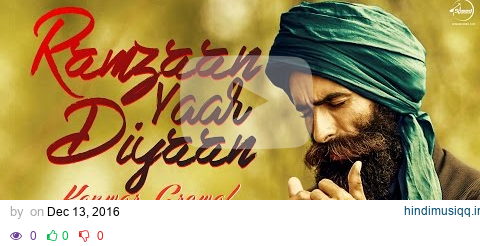 Ramzaan Yaar Diyaan | Kanwar Grewal | Jogi Naath | Full Audio Song | Speed Records pagalworld mp3 song download