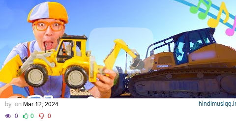 Blippi's Bulldozer Song | BRAND NEW Blippi Excavator Construction Songs for Kids pagalworld mp3 song download