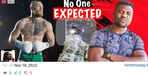 BREAKING NEWS Francis Ngannou SURPRISED Everyone! Conor McGregor And Snoop Dogg SHOCKED FANS! WOW! pagalworld mp3 song download