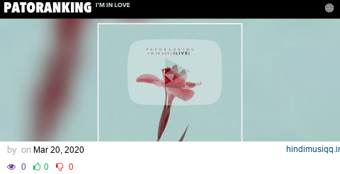 Patoranking - I'm In Love Live pagalworld mp3 song download