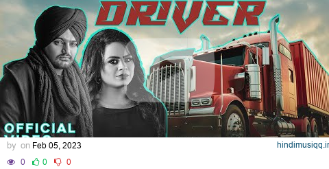 Driver (Full Video) | Sidhu Moose Wala| | Gurlez Akhtar| | Latest Punjabi Song 2023 pagalworld mp3 song download