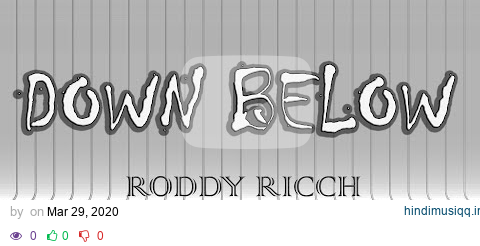 Roddy Ricch - Down Below (Lyrics) pagalworld mp3 song download