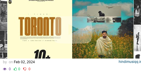 TORONTO | TIGER | JANG DHILLON | DIAMOND MUSIC | Punjabi Song | Jattboot Music pagalworld mp3 song download