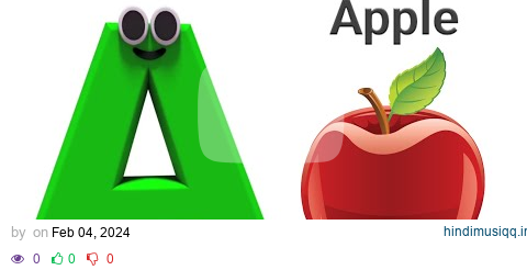 The ABC Phonic Song - Toddler Learning Video  "A is for Apple a a Apple, B is for Baby b b Baby" pagalworld mp3 song download