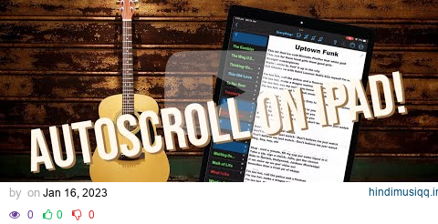 Autoscroll Lyrics - Best App! pagalworld mp3 song download