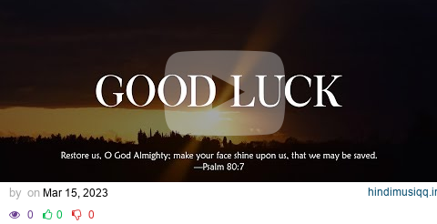 [FREE FOR PROFIT] "Good Luck" Type Beat | Gospel Rap Beat| Christian Hip Hop| Worship Beat| pagalworld mp3 song download