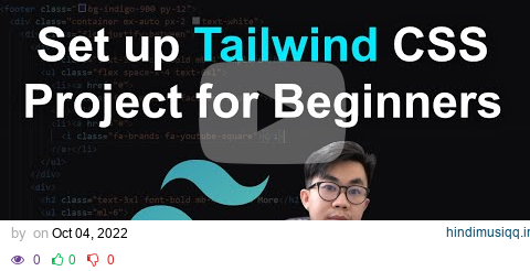 How to Set up Tailwind CSS Project for Beginners from Scratch pagalworld mp3 song download